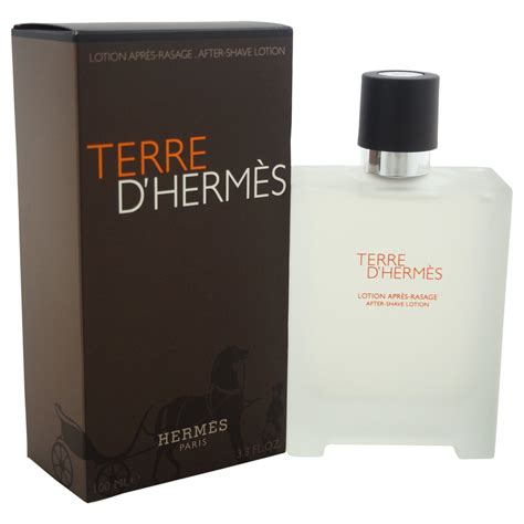 hermes terre d'hermes after shave balm 3.3 ounce|terre d'hermes aftershave lotion.